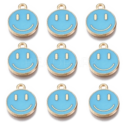 Alloy Enamel Charms ENAM-YW0001-97-B-1