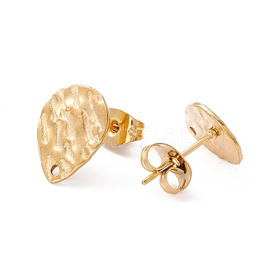 304 Stainless Steel Stud Earring Findings STAS-G270-02G-10-1