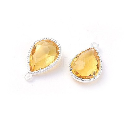 Glass Pendants X-GLAA-A037-G-S-1