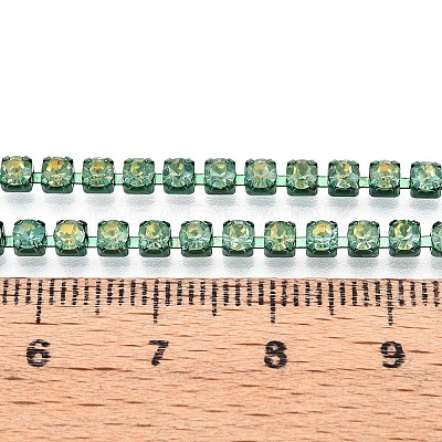 Iron Rhinestone Cup Chains CH-T006-05A-01-1