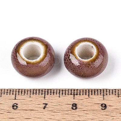 Handmade Porcelain Beads PORC-S498-05Y-1