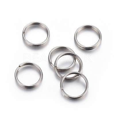 Tarnish Resistant 304 Stainless Steel Split Rings LS-X-STAS-P223-22P-04-1
