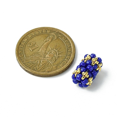 MIYUKI Round Rocailles Seed Beads Beaded Charms PALLOY-MZ00208-1