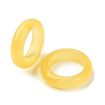 Cat Eye Finger Rings RJEW-G363-01A-16-1