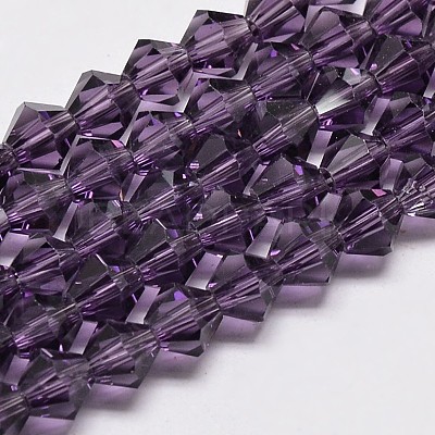 Transparent Glass Beads Strands EGLA-A039-T6mm-D04-1