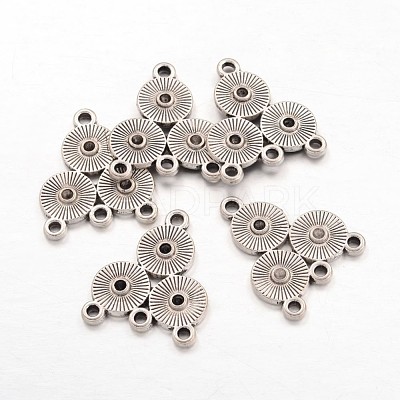 Alloy Rhinestone Connector Settings X-EA10684Y-1
