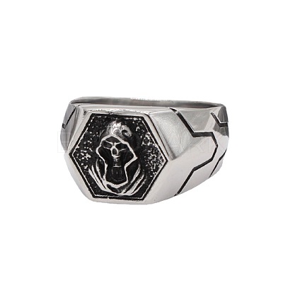 316L Surgical Stainless Steel Finger Rings for Men FS-WG2869D-05-1