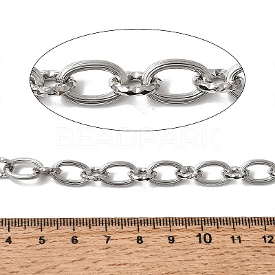304 Stainless Steel Figaro Chains SA-CBAB767-04P-1