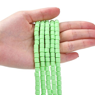 Handmade Polymer Clay Bead Strands CLAY-ZX006-01-61-1