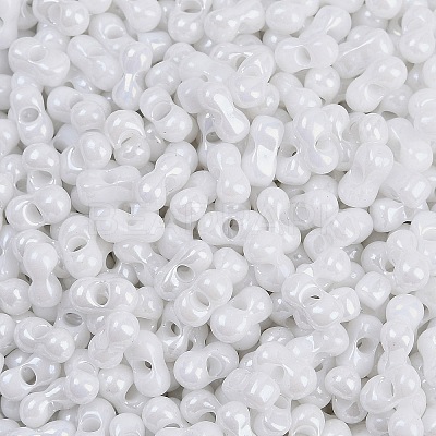 Baking Paint Glass Seed Beads SEED-K010-A03-1