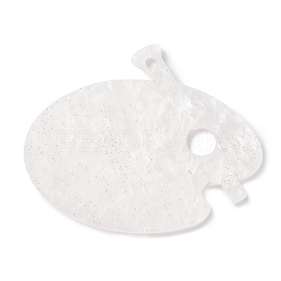 Acrylic Disc Big Pendants SACR-G015-F01-1