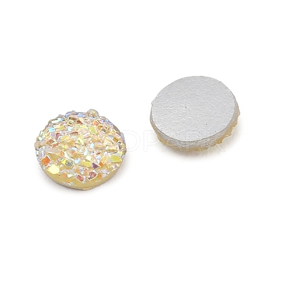 Transparent Resin Decoden Cabochons RESI-XCP0002-71A-1