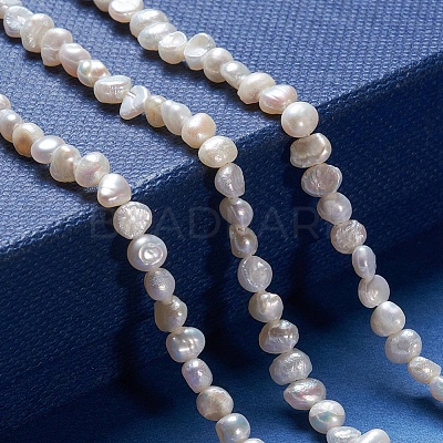 Natural Cultured Freshwater Pearl Beads Strands LS-PEAR-I004-08C-1