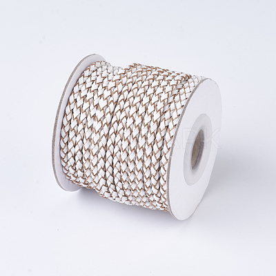 Braided Leather Cords WL-P002-12-A-1