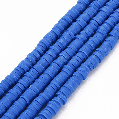 Handmade Polymer Clay Bead Strands CLAY-T002-4mm-67-1