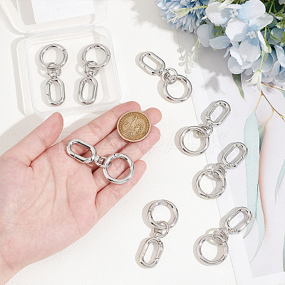 Alloy Swivel Clasps HJEW-UN00009-1