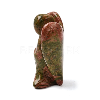 Natural Unakite Angel Figurine DJEW-N006-01A-36-1