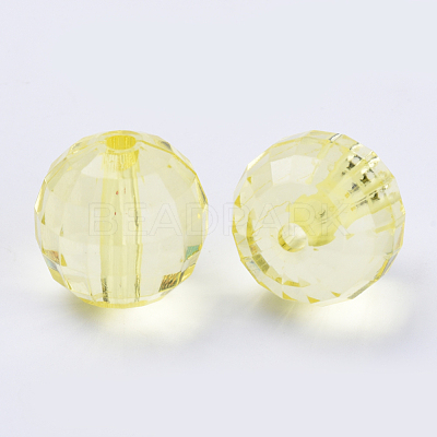 Transparent Acrylic Beads TACR-Q254-22mm-V21-1