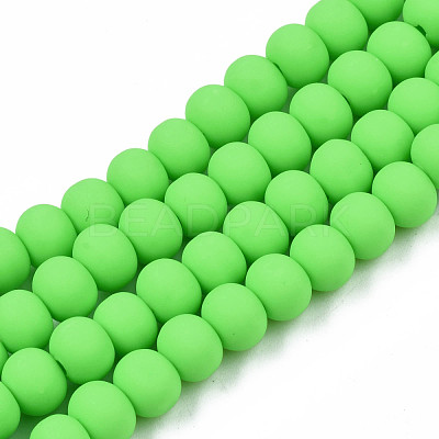 Handmade Polymer Clay Beads Strands CLAY-N008-053-07-1