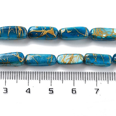 Natural Freshwater Shell Dyed Beads Strands SHEL-D082-18C-1