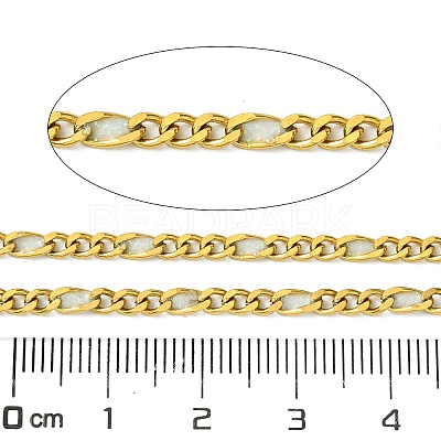 Ion Plating(IP) 304 Stainless Steel Enamel Chains CHS-Q005-06G-02-1