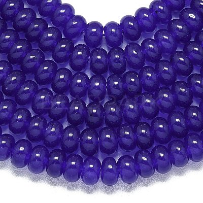 Natural Malaysia Jade Beads Strands G-B165-G01-5x8mm-08-1