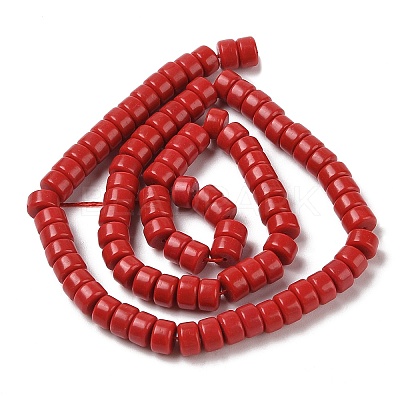Dyed Synthetic Coral Beads Strands CORA-P010-06B-1
