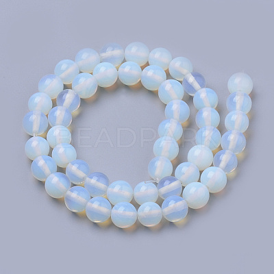 Opalite Beads Strands G-S259-48-8mm-1