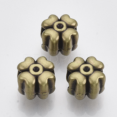 CCB Plastic European Beads CCB-S163-092AG-1
