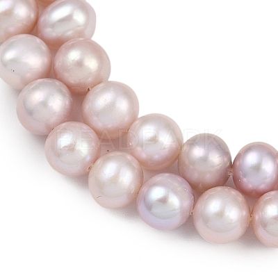 Natural Cultured Freshwater Pearl Beads Strands PEAR-I007-07X-05C-1