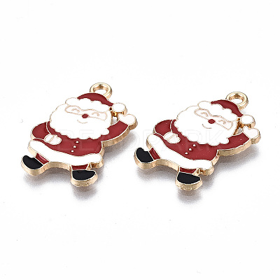 Eco-Friendly Alloy Enamel Pendants LS-ENAM-Q437-070-NR-1