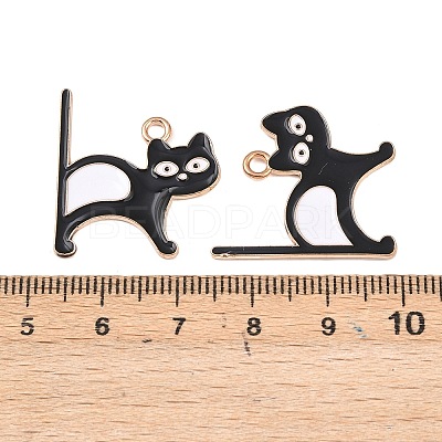 Alloy Enamel Pendants ENAM-K082-01D-KCG-1