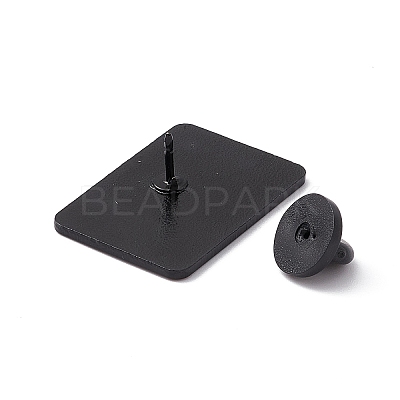 Rectangle with Word Aolly Brooch X-JEWB-M024-03B-B-1