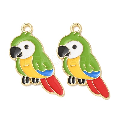 Alloy Enamel Pendants AL-CBA2679-06B-G-1