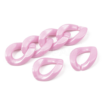 Opaque Acrylic Linking Rings OACR-S038-003B-02-1