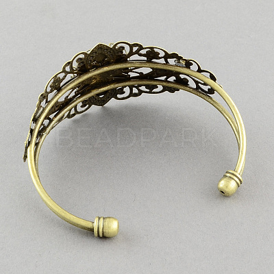 Brass Bangle Making MAK-S001-SZ001AB-1