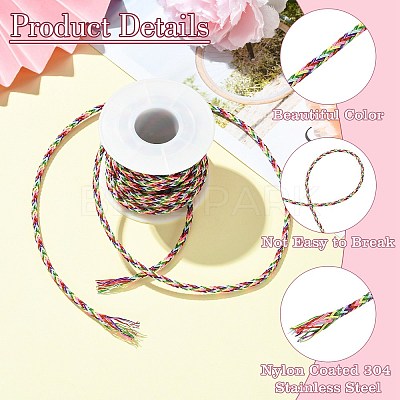 5M Nylon Coated 304 Stainless Steel Braided Wires TWIR-CJ0001-02A-1
