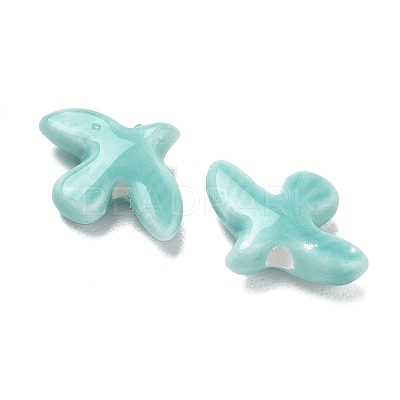Handmade Porcelain Beads PORC-D013-01G-1