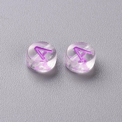 Transparent Clear Acrylic Beads MACR-N008-44E-1