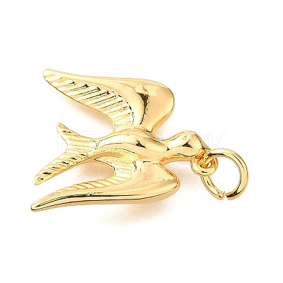 Brass Pendants KK-D356-11G-1
