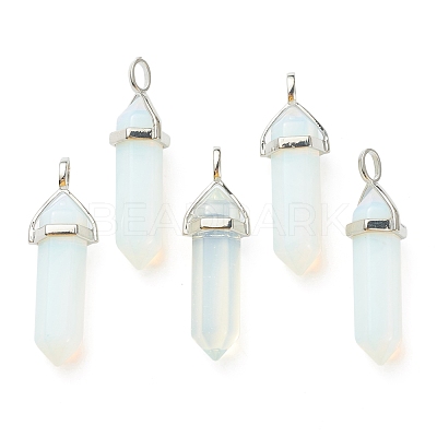 Opalite Pointed Pendants G-M378-01P-A24-1