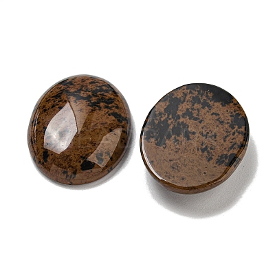 Natural Mahogany Obsidian Cabochons G-C115-01B-34-1