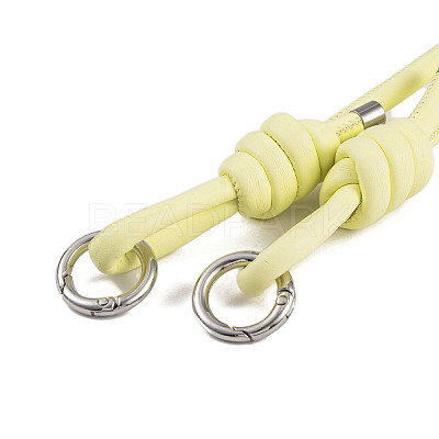 PU Leather & Alloy Phone Hand Strap Chains AJEW-H151-01D-1