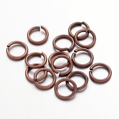 Brass Open Jump Rings JRC7MM-R-1