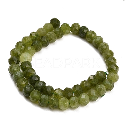Faceted Dyed Natural White Jade Beads Strands GG-CBAE966-01B-I-1