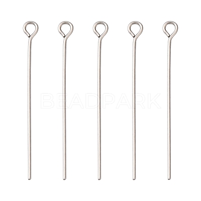 Tarnish Resistant 304 Stainless Steel Eye Pin STAS-R045-35mm-1
