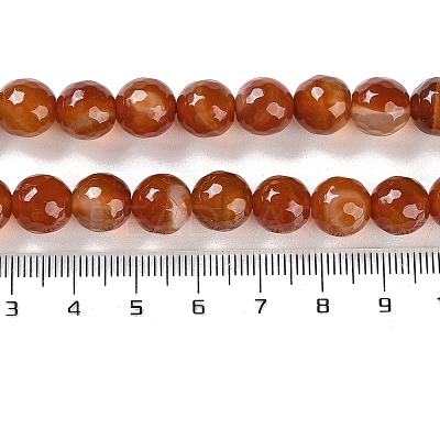 Natural Agate Beads Strands G-M437-B01-01H-1