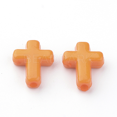 Opaque Acrylic Beads SACR-436-C20-1