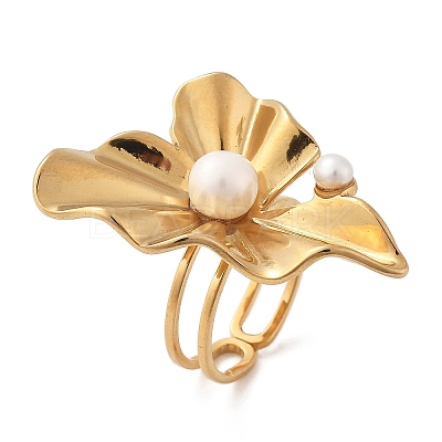 304 Stainless Steel Finger Rings RJEW-S396-04G-1