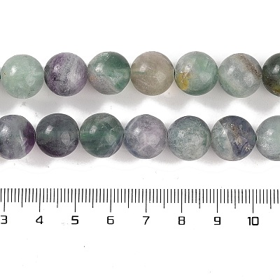 Natural Fluorite Beads Strands G-P530-B04-05-1